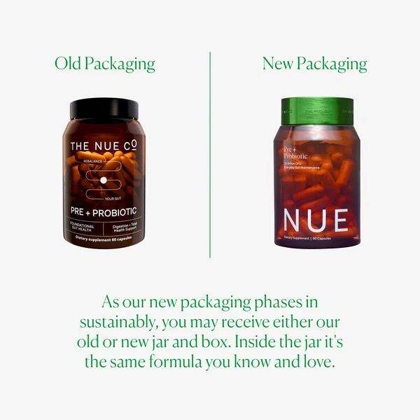 Cult The Nue Co. Prebiotic + Probiotic (60 Capsules)