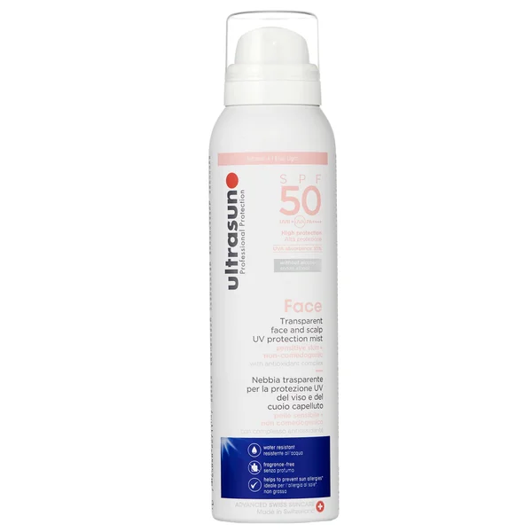 cult Ultrasun UV Face and Scalp Mist SPF50 150ml