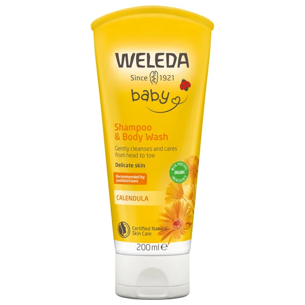 cult Weleda Calendula Shampoo & Body Wash 200ml