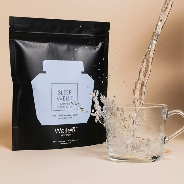 Cult WelleCo Sleep Welle Calming Tea - 50 Bag Refill