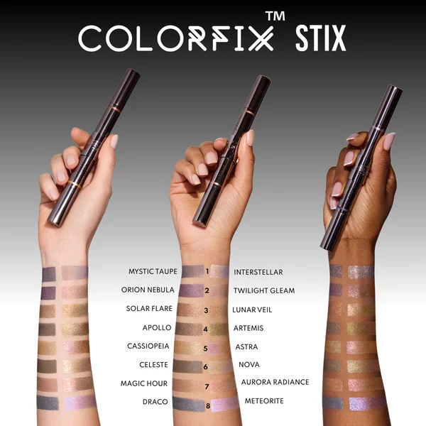 Cult Danessa Myricks Colorfix Stix- Multi-Use Pearl Pigment Stick For Eye Cheek & Lip 3g (Various Shades)
