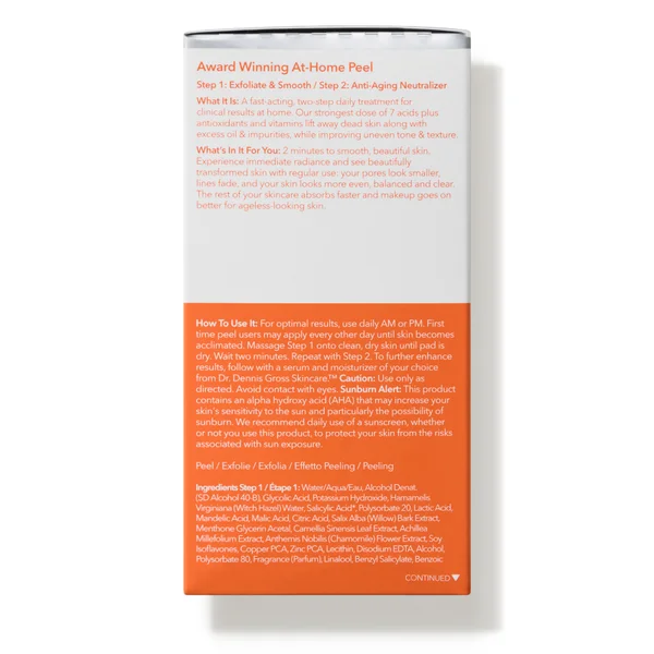 Cult Dr Dennis Gross Skincare Alpha Beta Extra Strength Daily Peel (Pack Of 60)