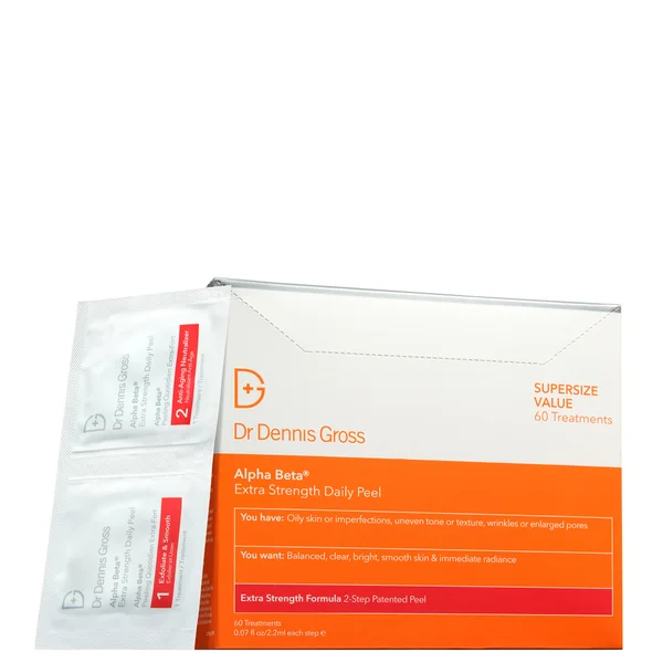 cult Dr Dennis Gross Skincare Alpha Beta Extra Strength Daily Peel (Pack of 60)