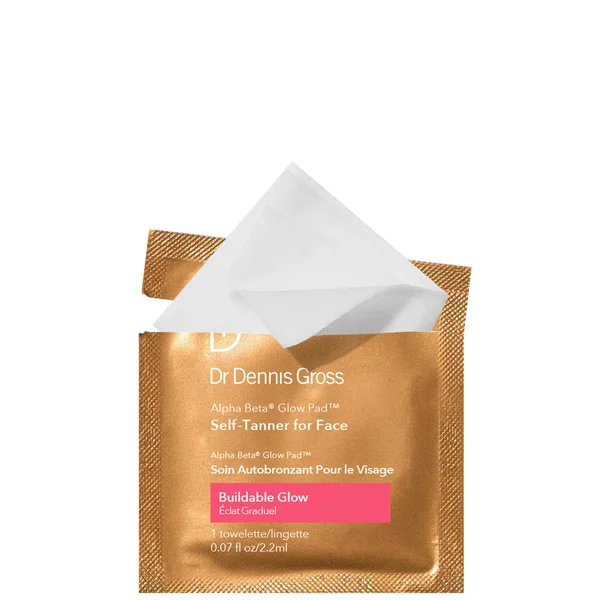 cult Dr Dennis Gross Skincare Alpha Beta Glow Pad Self-Tanner for Body 15ml