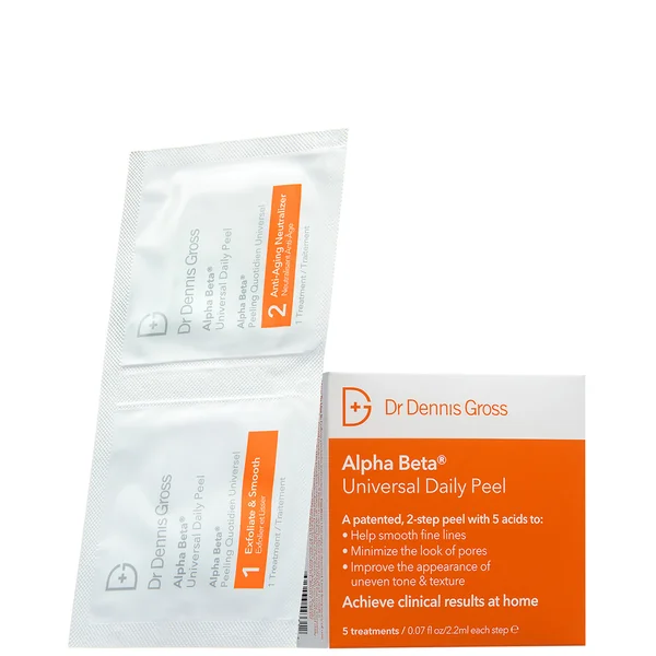 cult Dr Dennis Gross Skincare Alpha Beta Universal Daily Peel (Pack of 5)