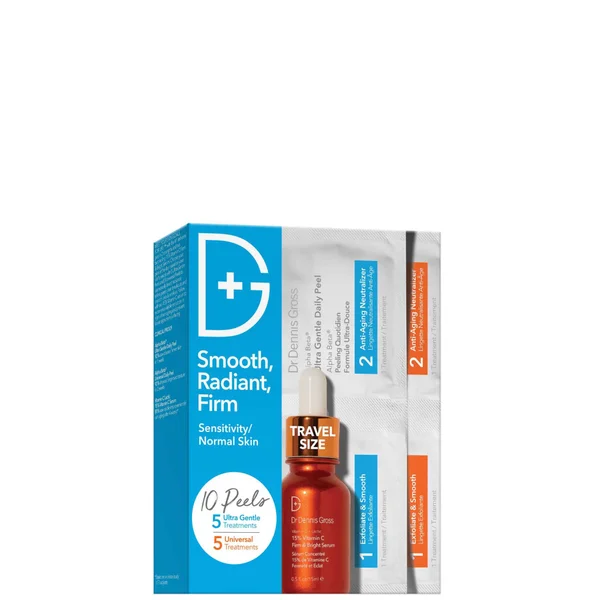 Cult Dr Dennis Gross Smooth Radiant Firm Sensitive/Normal Skin Kit
