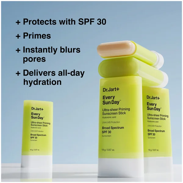 Cult Dr.Jart+ Every Sun Day Ultra Sheer Priming Sunscreen Stick SPF 30 20g