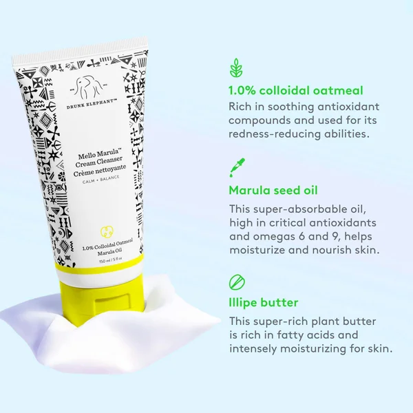 Cult Drunk Elephant Mello Marula Cream Cleanser 150ml