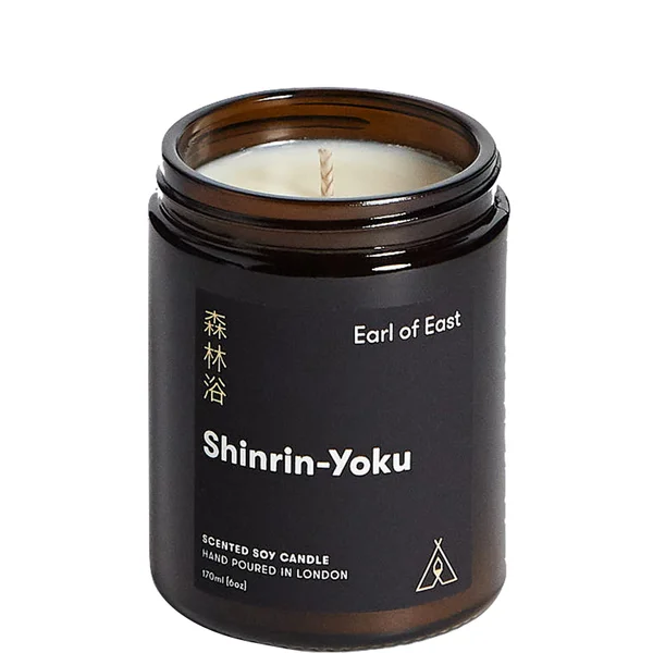 cult Earl of East Japanese Bathing Ritual Soy Wax Candle Shinrin Yoku