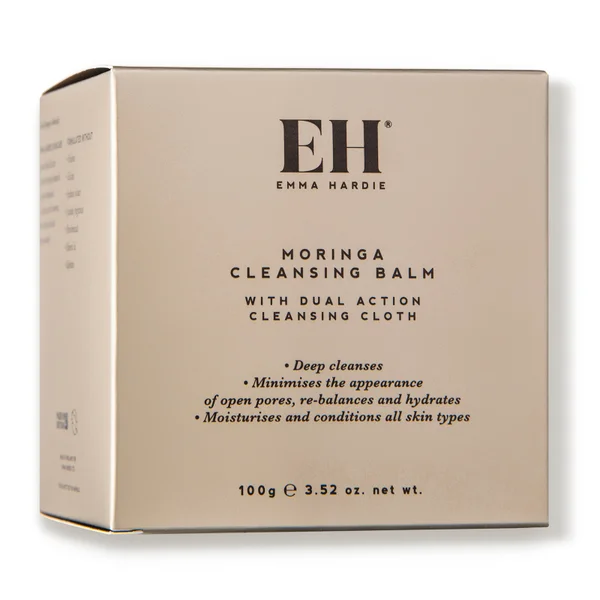Cult Emma Hardie Moringa Cleansing Balm With Professional Cleansing Cloth 100g