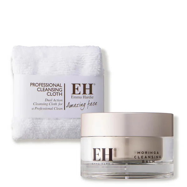 cult Emma Hardie Moringa Cleansing Balm with Professional Cleansing Cloth 100g