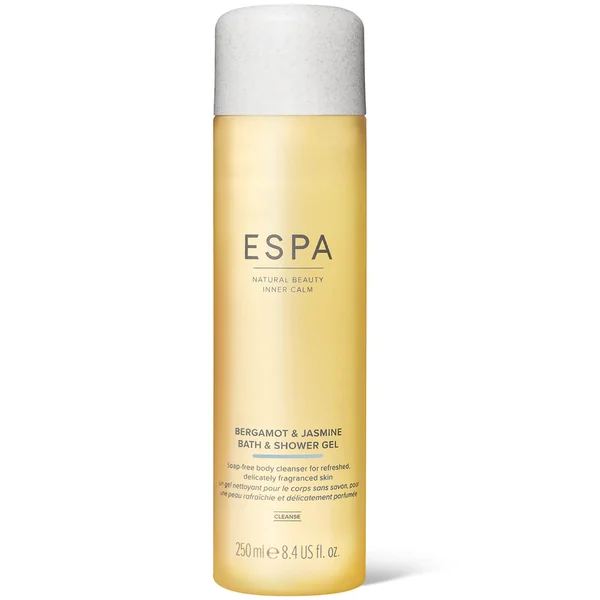 cult ESPA Bergamot and Jasmine Bath and Shower Gel 250ml