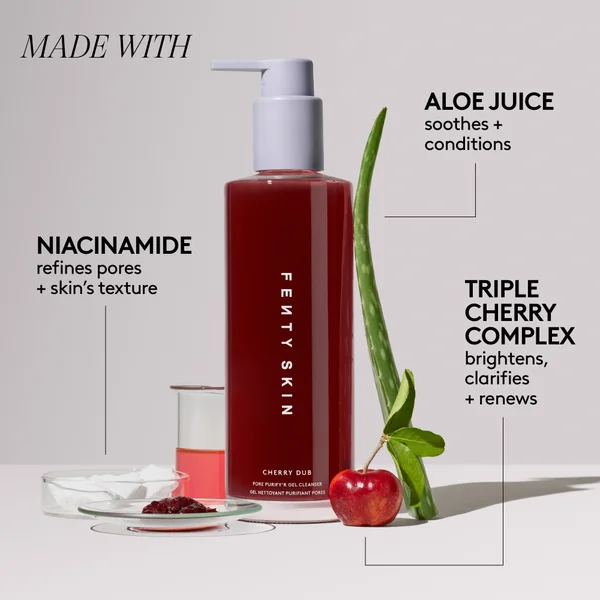 Cult Fenty Skin Cherry Dub Pore Purify’R Gel Cleanser 190ml