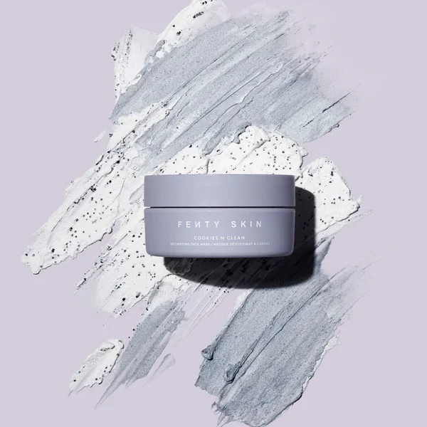 Cult Fenty Skin Cookies N Clean Whipped Clay Pore Detox Face Mask With Salicylic Acid + Charcoal 75ml
