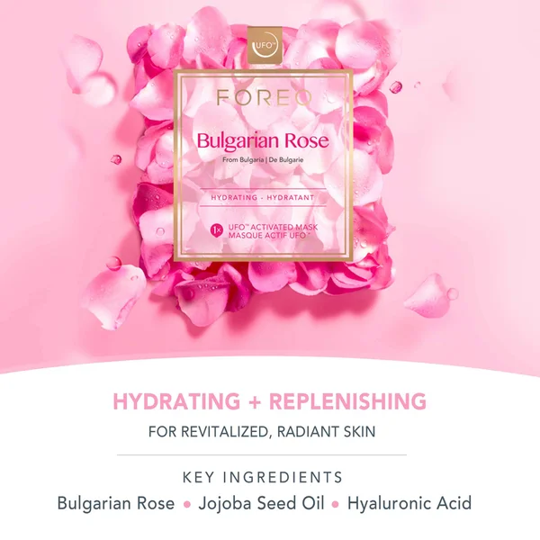 Cult FOREO Bulgarian Rose UFO Moisture-Boosting Face Mask (6 Pack)
