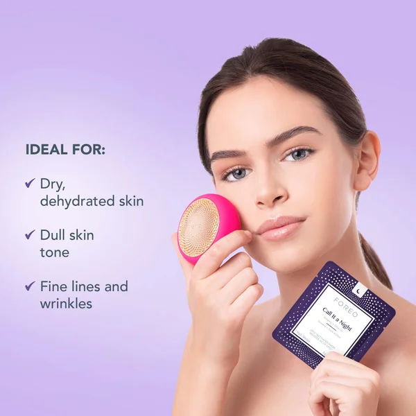 Cult FOREO Call It A Night UFO/UFO Mini Nourishing And Revitalising Face Mask (7 Pack)