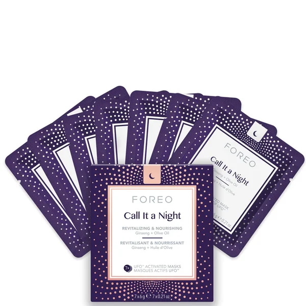 cult FOREO Call it a Night UFO/UFO Mini Nourishing and Revitalising Face Mask (7 Pack)