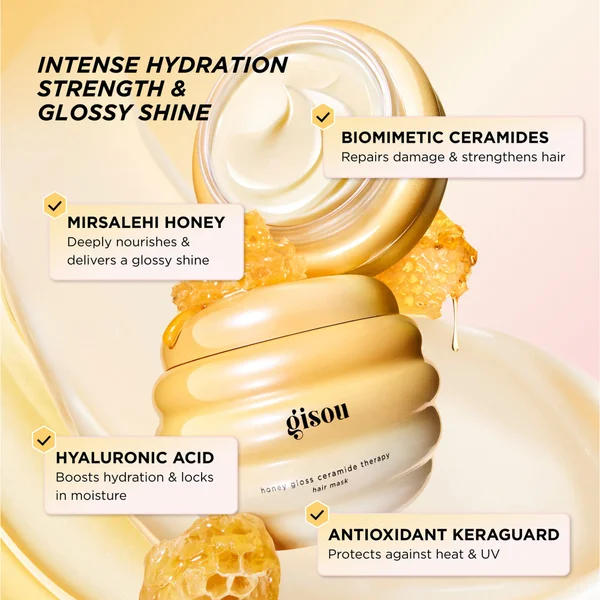 Cult Gisou Honey Gloss Ceramide Therapy Hair Mask 230ml