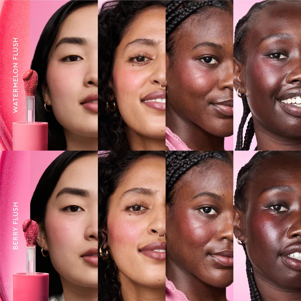 Cult Glow Recipe Watermelon Glow Niacinamide Dewy Flush Brightening Serum Blush - Berry Flush