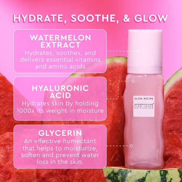 Cult Glow Recipe Watermelon Glow Pink Juice Moisturizer 25ml