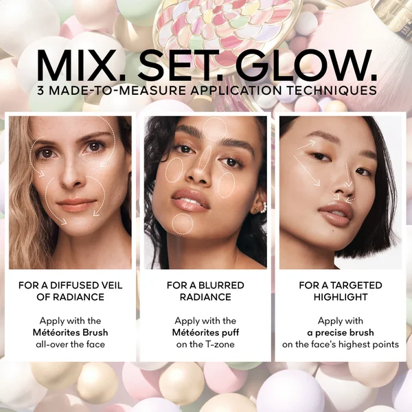 Cult GUERLAIN Météorites Light-Revealing Pearls Of Powder 25g (Various Shades)