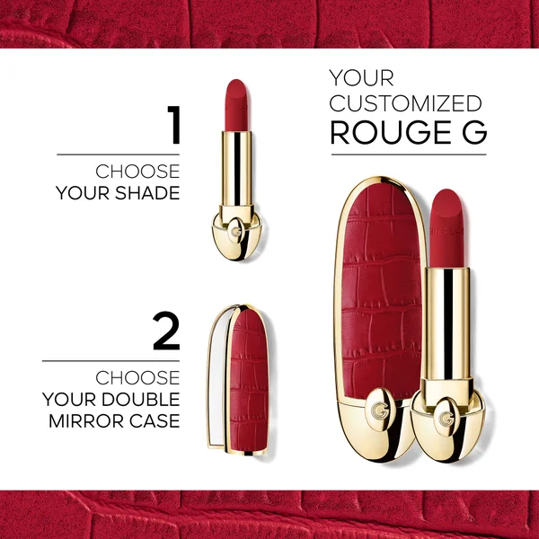 Cult GUERLAIN Rouge G - The Refill Satin 3.5g (Various Shades)