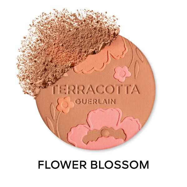Cult GUERLAIN Terracotta- Flower Blossom - The Sun-kissed Natural Healthy Glow Powder - Limited Edition 10g