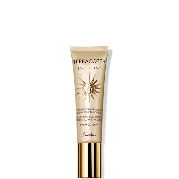 cult GUERLAIN Terracotta Joli Teint Beautifying Foundation Sun-Kissed Healthy Glow 30ml (Various Shades)