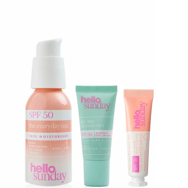 cult Hello Sunday The Everyday One The One for Your Lips and The One for Your Eyes