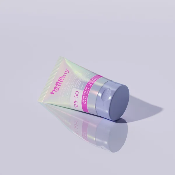 Cult Hello Sunday The Invisible One - Invisible Primer SPF 50 With Hyaluronic Acid And Vitamin C - 50ml Pa++++