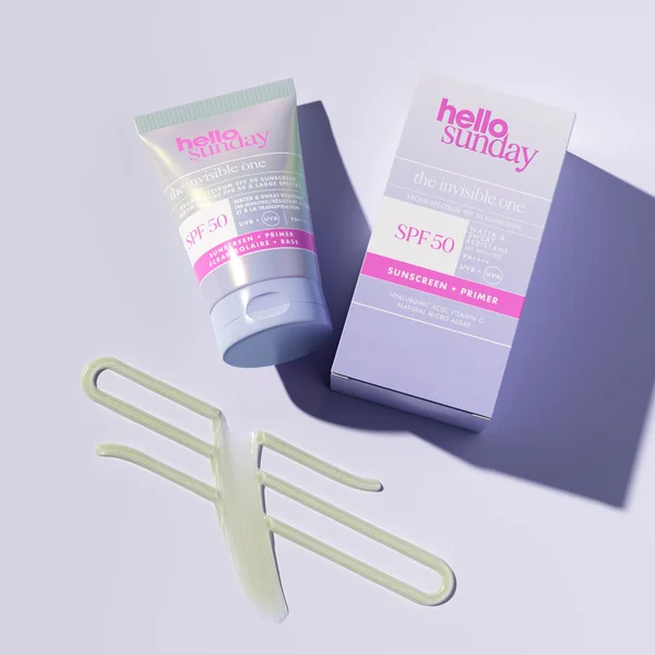 Cult Hello Sunday The Invisible One - Invisible Primer SPF 50 With Hyaluronic Acid And Vitamin C - 50ml Pa++++