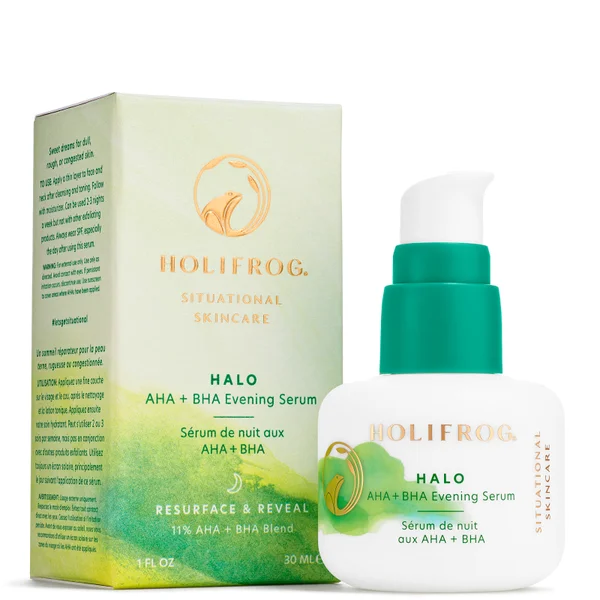 Cult HoliFrog Halo AHA And BHA Evening Serum 1 Fl. Oz