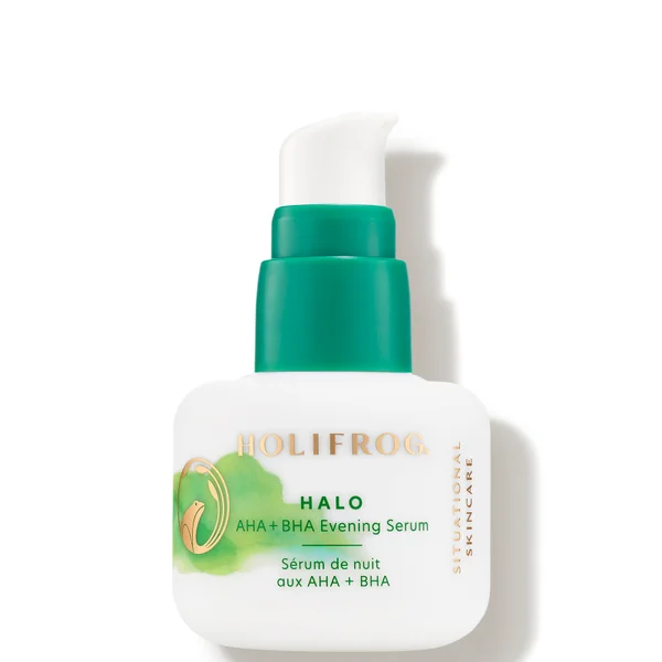 cult HoliFrog Halo AHA and BHA Evening Serum 1 fl. oz