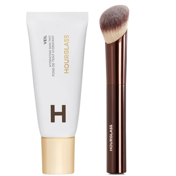cult Hourglass Hydrating Skin Tint and Soft Glow Foundation Brush Bundle 35ml (Various Shades)