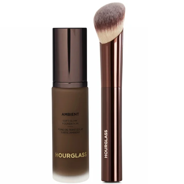 cult Hourglass Soft Glow Foundation and Soft Glow Foundation Brush Bundle 30ml (Various Shades)