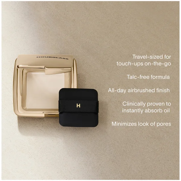 Cult Hourglass Vanish Airbrush Pressed Powder Travel- Translucent