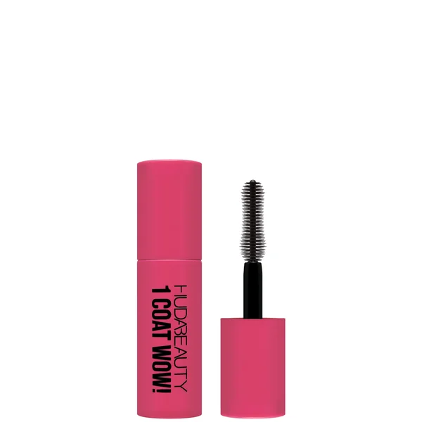 cult Huda Beauty 1 Coat WOW Extra Volumising and Lifting Mascara Mini 7ml