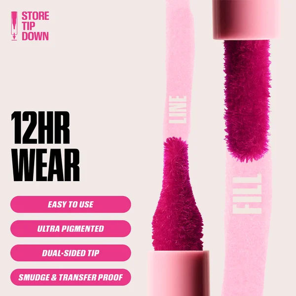 Cult Huda Beauty Lip Contour Stain 1ml (Various Shades)