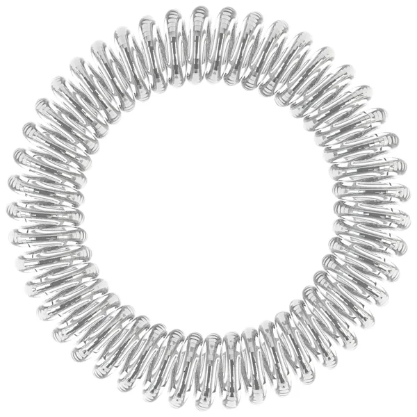 Cult Invisibobble Slim Elegant Hair Ties - Chrome (Pack Of 3)