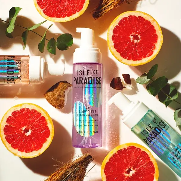 Cult Isle Of Paradise Glow Clear Self-Tanning Mousse - Dark 200ml