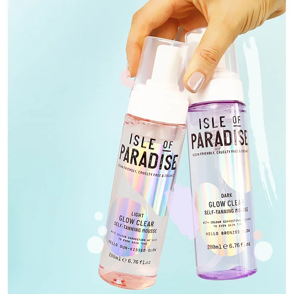Cult Isle Of Paradise Glow Clear Self-Tanning Mousse - Dark 200ml