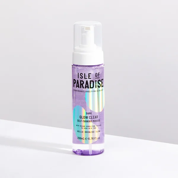 Cult Isle Of Paradise Glow Clear Self-Tanning Mousse - Dark 200ml