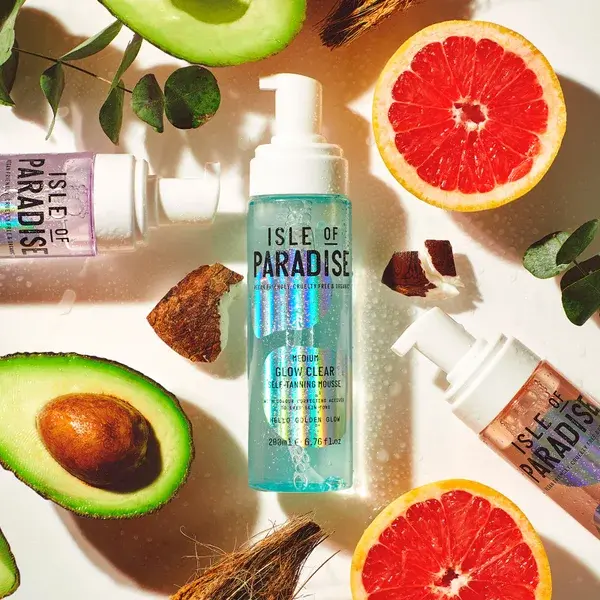 Cult Isle Of Paradise Glow Clear Self-Tanning Mousse - Medium 200ml