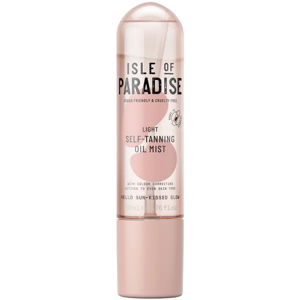 cult Isle of Paradise Light Self-Tanning Oil Mist 200ml
