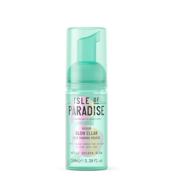 cult Isle of Paradise Medium Glow Clear Mousse 100ml