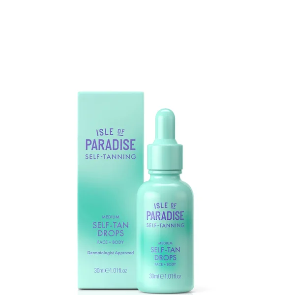 Cult Isle Of Paradise Self Tanning Drops 2.0 Medium 30ml