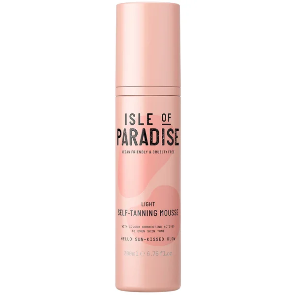 Cult Isle Of Paradise Self-Tanning Mousse - Light 200ml