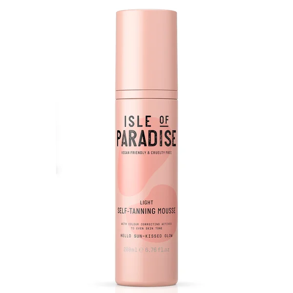 cult Isle of Paradise Self-Tanning Mousse - Light 200ml