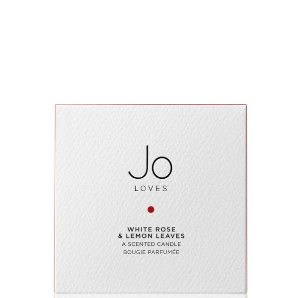 Cult Jo Loves A Home Candle – White Rose & Lemon Leaves