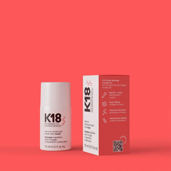 Cult K18 Biomimetic Hairscience Leave-in Molecular Repair Hair Mask 15ml